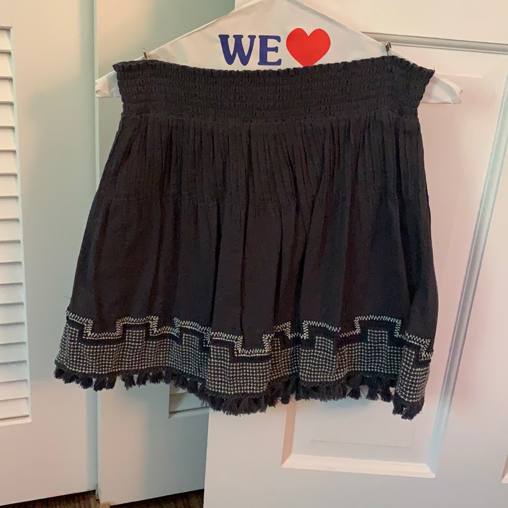 J. Crew navy summer skirt